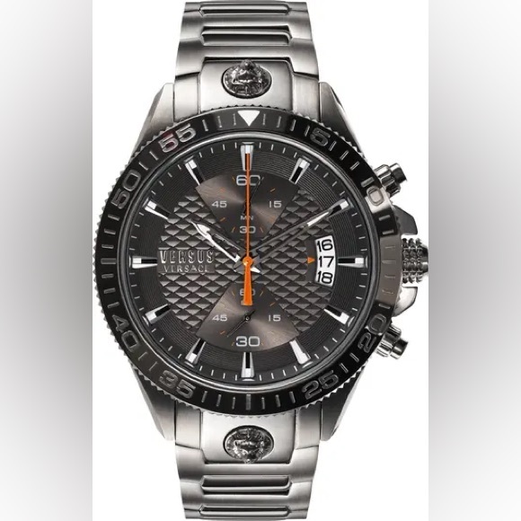 💯 - New Authentic VERSUS Versace Griffith Chronograph Bracelet Watch, 46mm - Picture 1 of 14